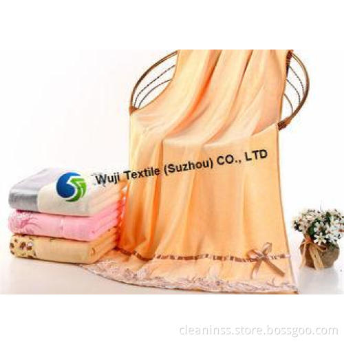 Luxurious Microfiber Bath Towels for Hand Drying , Goild Ba